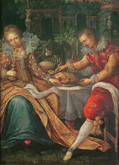 The Five Senses: Taste by Frans Pourbus the Younger
